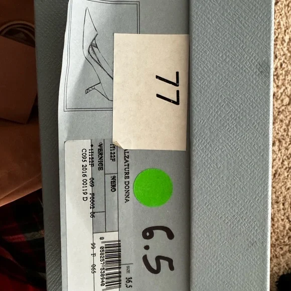 Prada kitty heels. Alzature Donna. Size 36.5. Patent Black - Picture 6 of 7